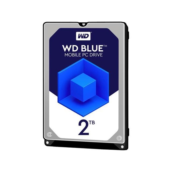 Western Digital 2,5" 2000GB belső SATAIII 5400RPM 128MB Blue WD20SPZX notebook winchester