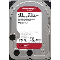 Western Digital 3,5" 4000GB belső SATAIII 5400RPM 256MB RED WD40EFAX winchester 3 év