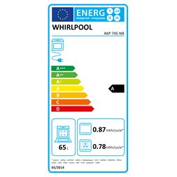 Whirlpool AKP 745 NB fekete beépíthető sütő