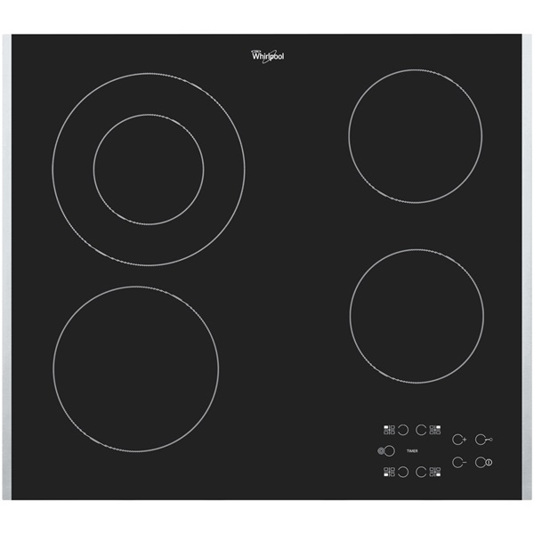 Whirlpool AKT 8130/LX beépíthető kerámia főzőlap