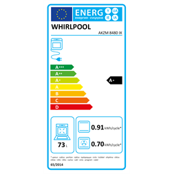 Whirlpool AKZM 8480 IX inox beépíthető sütő