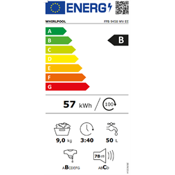 Whirlpool FFB 9458 WV EE elöltöltős mosógép