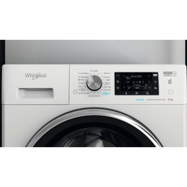 Whirlpool FFD 8458 BCV EE elöltöltős gőzfunkciós mosógép