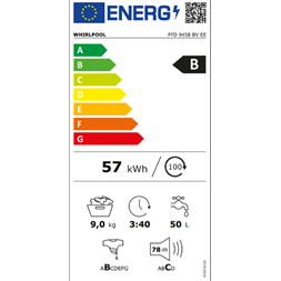 Whirlpool FFD 9458 BV EE elöltöltős mosógép