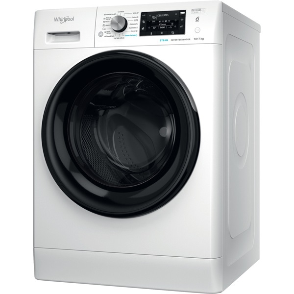 Whirlpool FFWDD 1076258 BV EU elöltöltős mosó-szárítógép