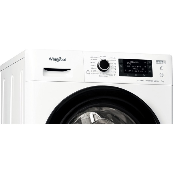 Whirlpool FWSD 71283BV EE N elöltöltős keskeny mosógép