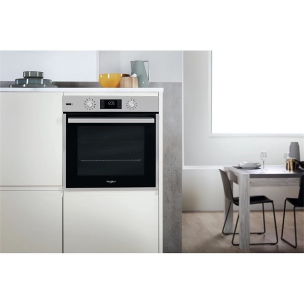 Whirlpool OAS KC8V1SW IX inox beépíthető sütő