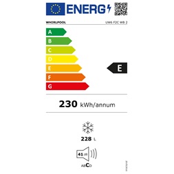 Whirlpool UW6 F2CWB 2 fagyasztószekrény