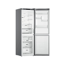 Whirlpool W7X 82I OX inox alulfagyasztós hűtőszekrény