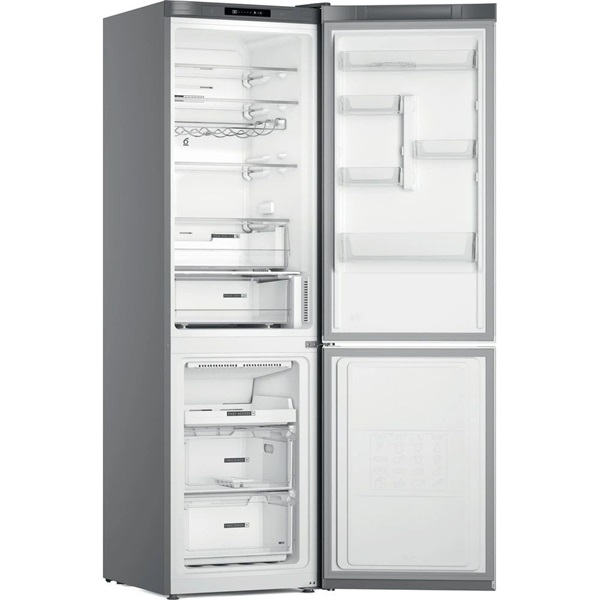 Whirlpool W7X 92I OX inox alulfagyasztós hűtőszekrény