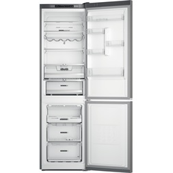 Whirlpool W7X 94A OX inox alulfagyasztós hűtőszekrény