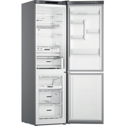 Whirlpool W7X 94A OX inox alulfagyasztós hűtőszekrény