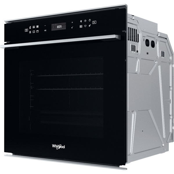 Whirlpool W7 OM4 4S1 P BL fekete beépíthető sütő