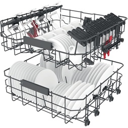 Whirlpool WFC 3C33 F X mosogatógép