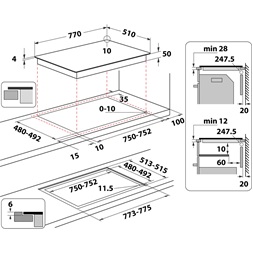 Whirlpool WL S3777 NE indukciós főzőlap