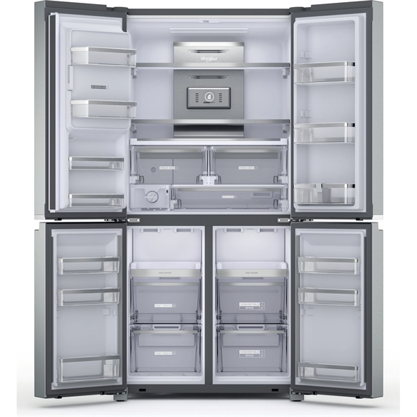 Whirlpool WQ9I MO1L inox Side-by-Side hűtőszekrény