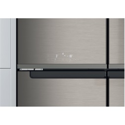 Whirlpool WQ9 U1GX Side-by-Side inox alulfagyasztós hűtőszekrény