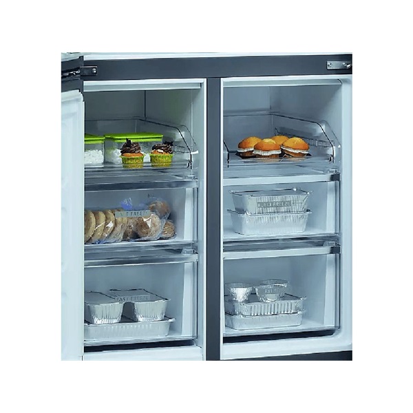 Whirlpool WQ9 U1L inox Side-by-Side hűtőszekrény