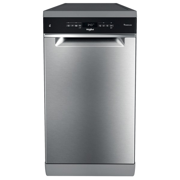 Whirlpool WSFO 3O34 PF X keskeny 10 terítékes inox mosogatógép