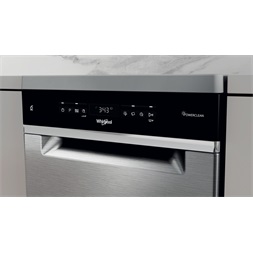 Whirlpool WSFO 3O34 PF X keskeny 10 terítékes inox mosogatógép