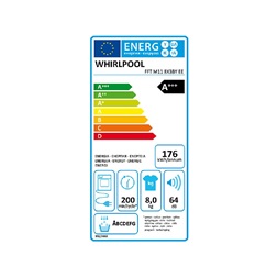 Whirlpool FFT M11 8X3BY EE hőszivattyús szárítógép