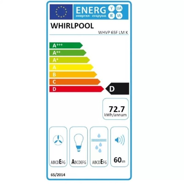 Whirlpool WHVP 65F LM K páraelszívó