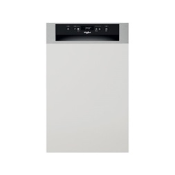 Whirlpool WSBC 3M27 X beépíthető keskeny 10 terítékes inox mosogatógép