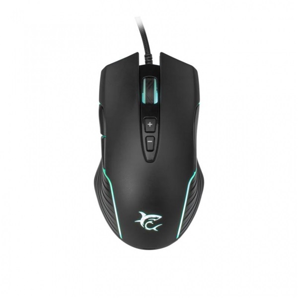 White Shark AZARAH GM-5003 6400dpi fekete gamer egér