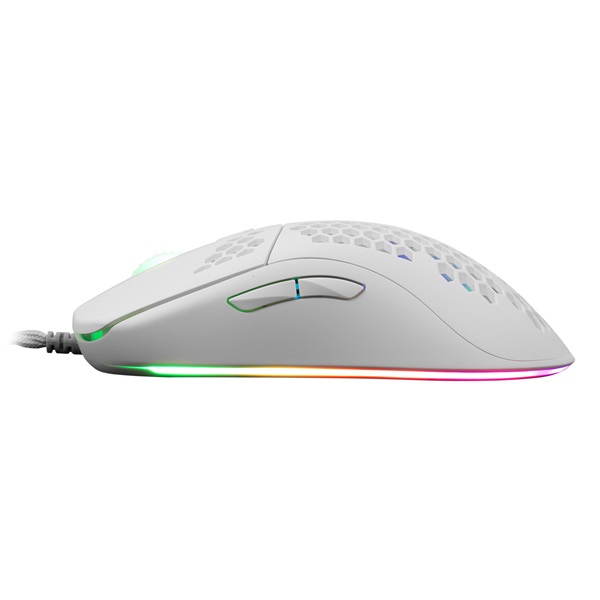 White Shark GALAHAD GM-5007W 6400 dpi fehér gamer egér