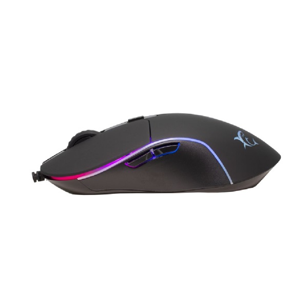 White Shark WARLOCK GM-5010 7D 6400 dpi RGB fekete gamer egér