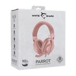 White Shark WS GH-2440P PARROT-P rózsaszín gamer headset