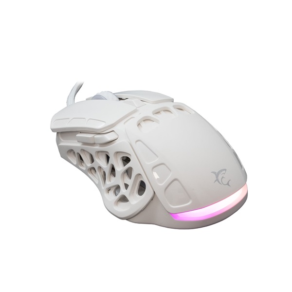 White Shark WS GM-5016W ECTOR-B vezetékes fehér gamer egér