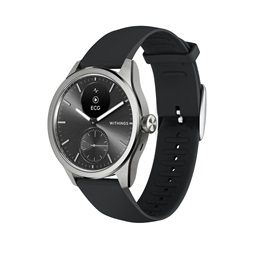 Withings HWA10-model 4 ScanWatch 2 42mm fekete okosóra