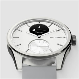 Withings HWA10-model 5 ScanWatch 2 42mm fehér okosóra