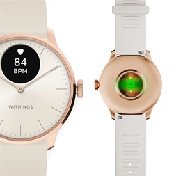 Withings HWA11-model 1 ScanWatch Light 37mm rózsaarany sand okosóra