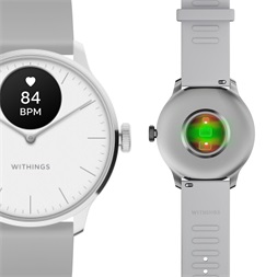 Withings HWA11-model 3 ScanWatch Light 37mm fehér okosóra