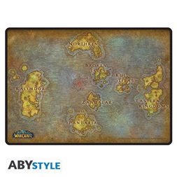 World of Warcraft "Map" 35x25cm gamer egérpad