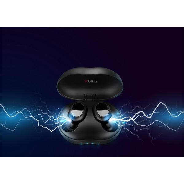 Xblitz Uni Pro 3 True Wireless Bluetooth fekete fülhallgató