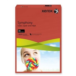 Xerox Symphony A4 160g intenzív vörös másolópapír