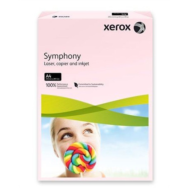 Xerox Symphony A4 80g pasztel rózsaszín másolópapír