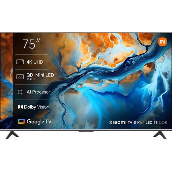 Xiaomi 75" TV S Mini 2025 4K UHD Smart LED TV