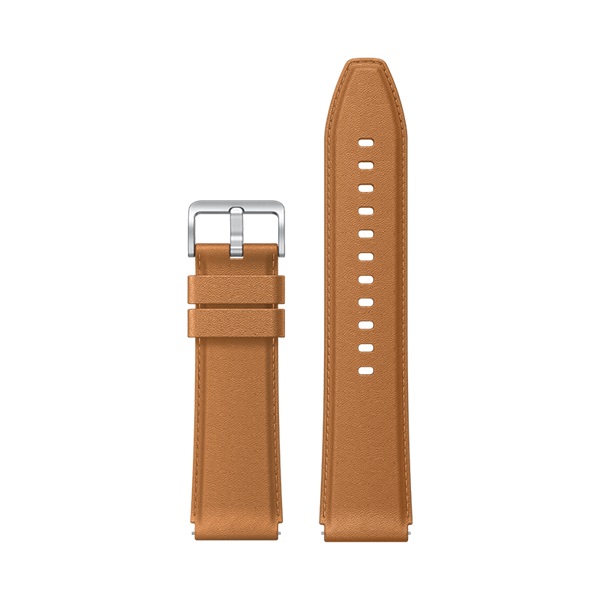 Xiaomi BHR5591GL Watch S1 Strap barna bőr óraszíj