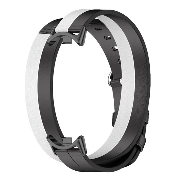 Xiaomi BHR7311GL Smart Band 8 Double Wrap Strap fekete-fehér óraszíj