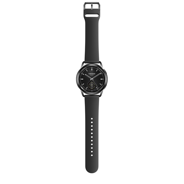 Xiaomi BHR7874GL Watch S3 fekete okosóra