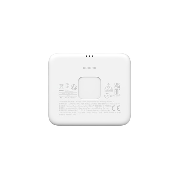 Xiaomi BHR9041GL Temperature and Humidity Monitor 3 hőmérséklet és páratartalom mérő