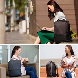 Xiaomi Mi Commuter Backpack 15,6" világosszürke notebook hátizsák