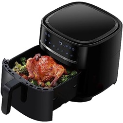 Xiaomi Smart Air Fryer fekete 6 L forrólevegős sütő