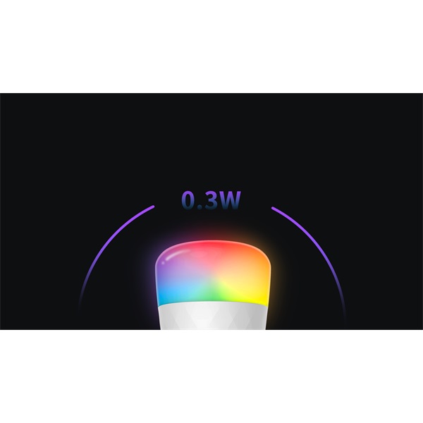 Xiaomi Yeelight Smart LED Bulb W3 (Multicolor) okos izzó