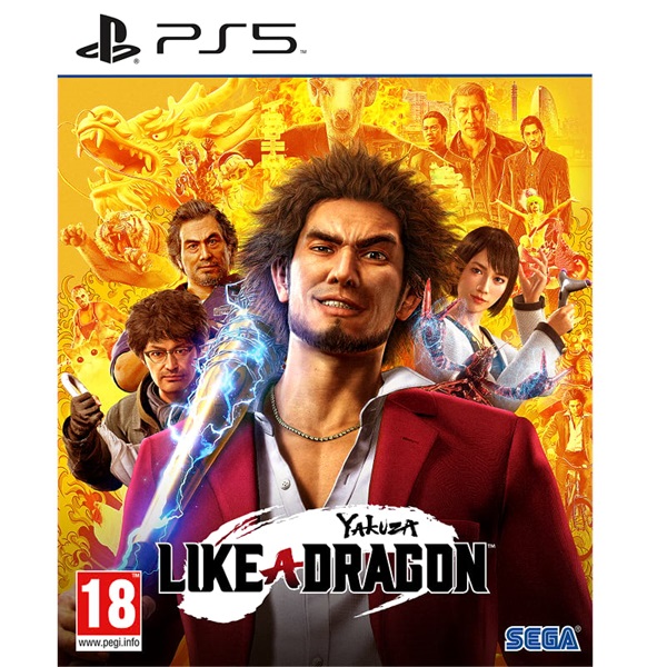 Yakuza: Like a Dragon PS5 játékszoftver