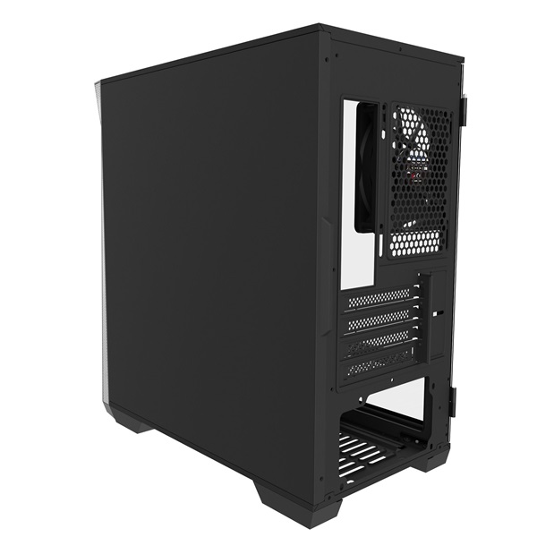 ZALMAN Z1 ICEBERG BK fekete (táp nélküli) ablakos mATX ház